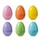 Glitzhome® 6 Colors Easter Plastic Fillable Eggs. 60ct.